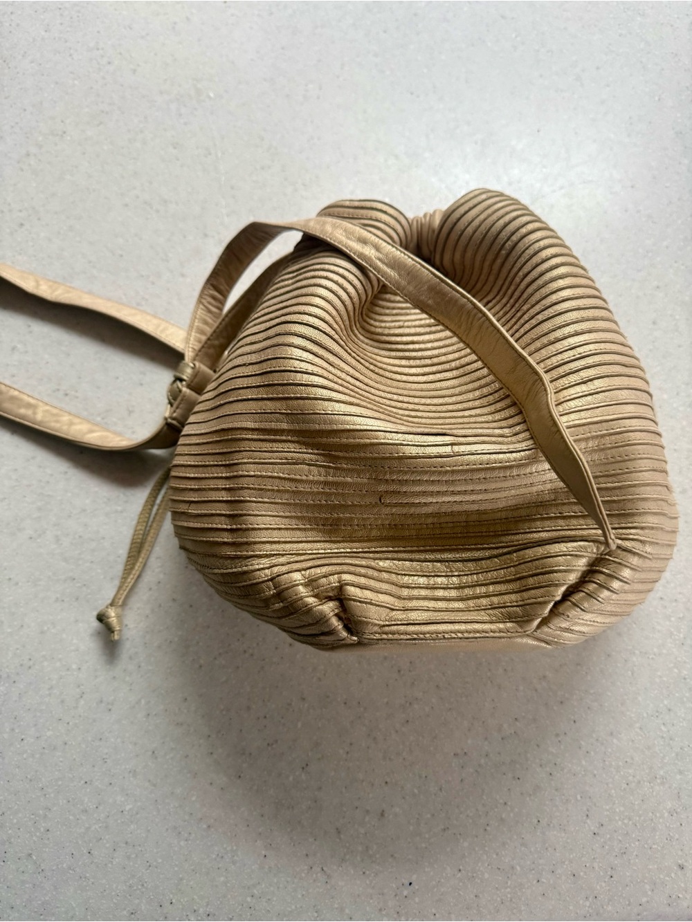 Vintage Sharif Drawstring Bucket Bag - Picture 9 of 10